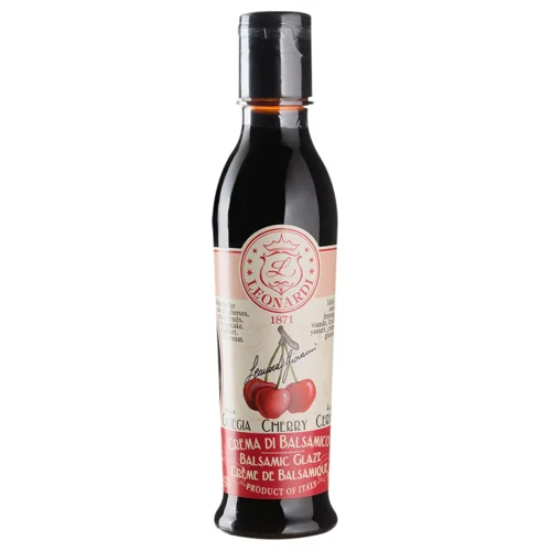 Глазур бальзамічна Leonardi зі смаком вишні 220г