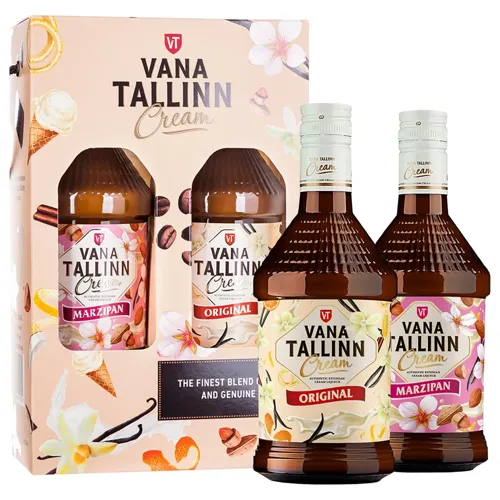 Набір Лікер Vana Tallinn Original + Шоколад 16% 0,5л+0,5л