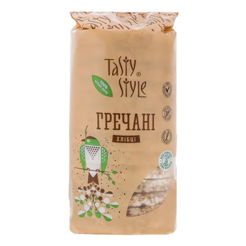 Хлібці хрусткі Гречані Tasty Style м/у 95г