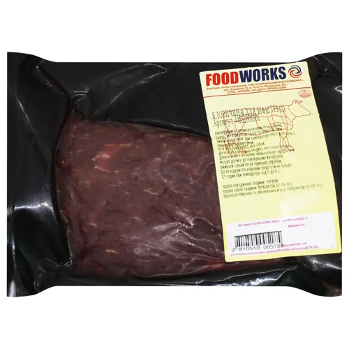 Яловичина для біфштекса Food Works охолоджена ~600г