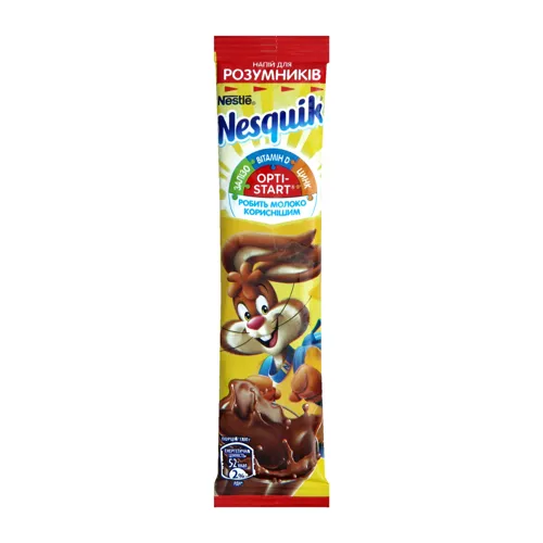 Напій швидкорозчинний з какао NESQUIK Opti-Start збагачений вітамінами та мінеральними речовинами 13,85г