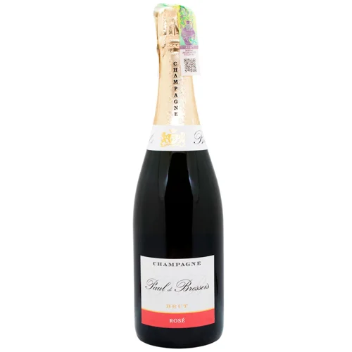 Шампанське Paul de Bressois Rose рожеве брют 12,5% 0,75л