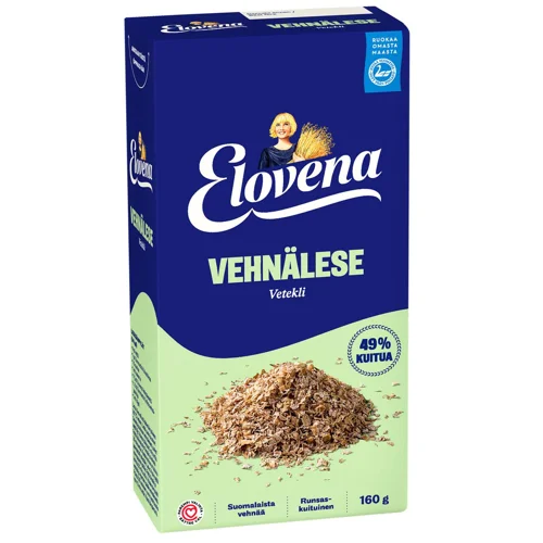Висівки пшеничні Elovena 160г