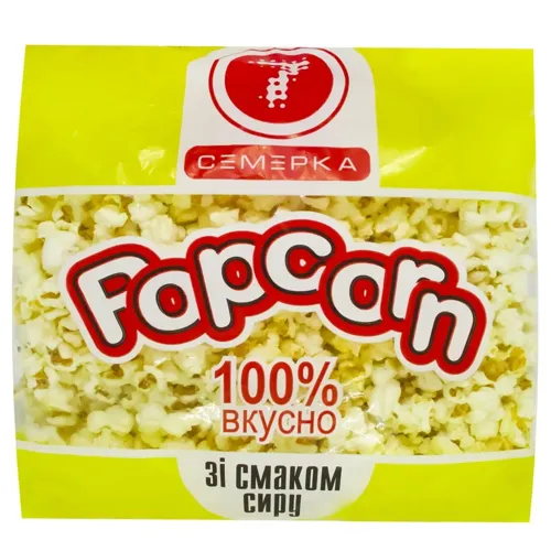 Попкорн Семерка зі смаком сиру 100г