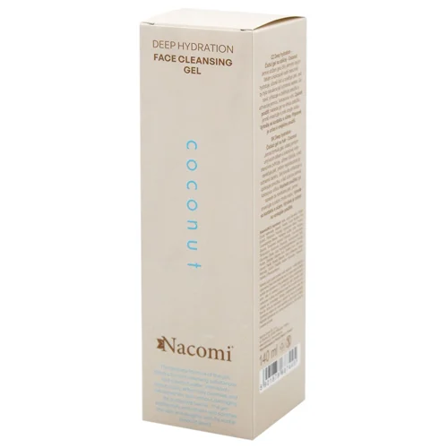 Гель для вмивання Nacomi Coconut зволоження 140мл