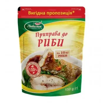 Приправа до риби Любисток 150г