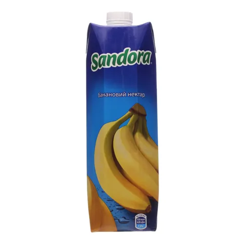 Нектар банановий з м'якоттю Sandora т/п 0.95л