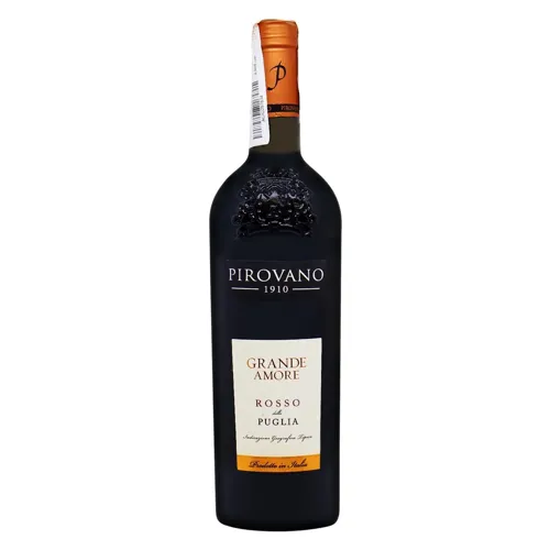 Вино Pirovano Grande Amore Rosso Puglia IGT червоне напівсухе 14% 0,75л