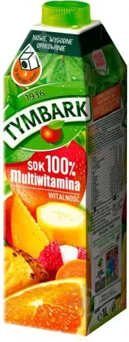 Напій Tymbark Суміш фруктів та морква соковий 1л