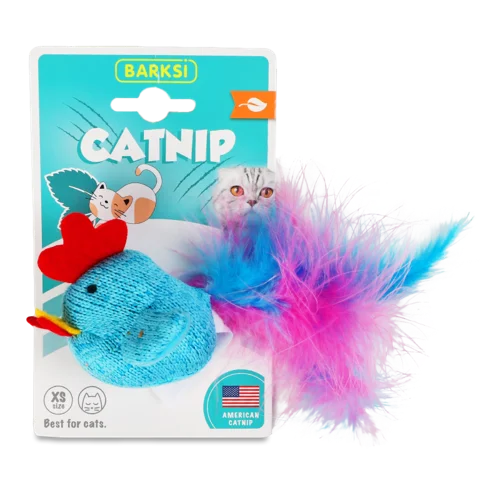 Іграшка Для Котів №57202A Курча Catnip Barksi, В/ґ, 1шт