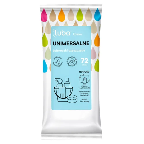 Серветки Luba Clean для прибирання універсальні 72шт