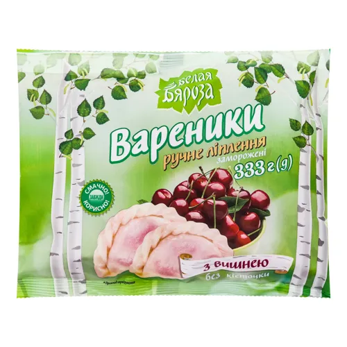 Вареники з вишнею Белая Бяроза м/у 333г