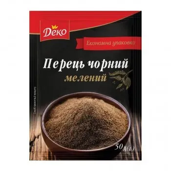 Перець чорний Деко мелений 50г