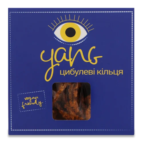 Кільця Цибулеві Вищого Ґатунку, Картонна Упаковка, 50г