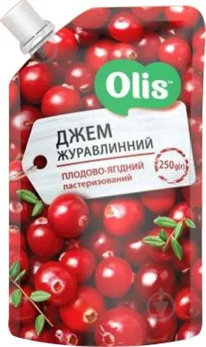 Джем Оліс Журавлина дой/пак, 250г