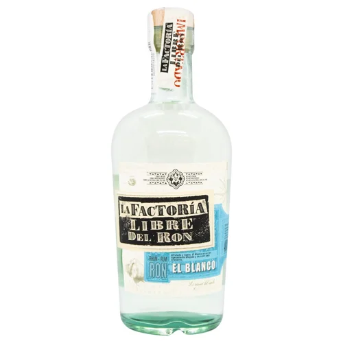 Ром La Factoria Libre del Ron Blanco 40% 0,7л