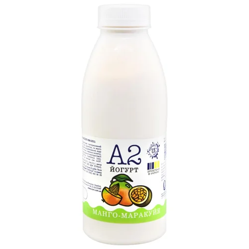Йогурт Молочний Свiт А2 Манго-Маракуйя п/пл 1.5% 450г