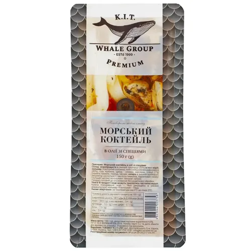 Морський коктейль в олії 150г