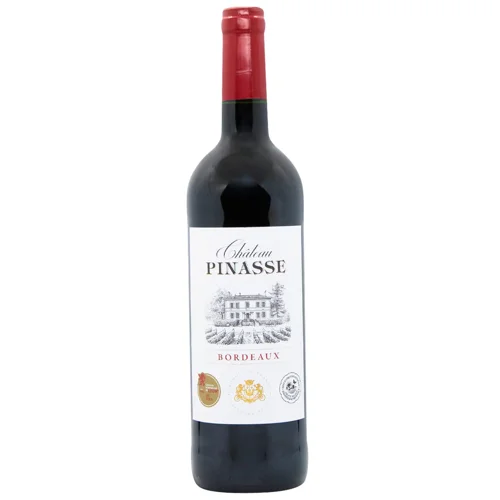 Вино Chateau Pinasse Bordeaux червоне сухе 14% 0,75л