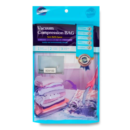 Пакет для Зберігання Речей Home&Care Вакуумний 80х100 см