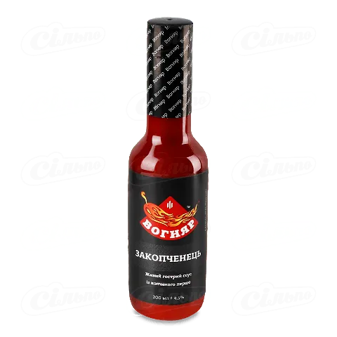 Соус «Лавка традицій» «Закопченець» гострий №7, 200мл