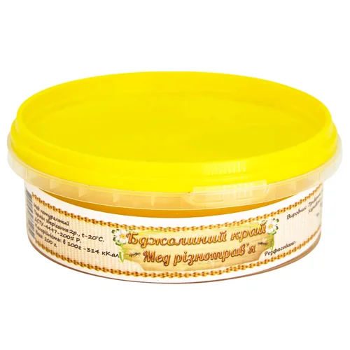 Мед Бджолиний Край різнотрав'я 200г
