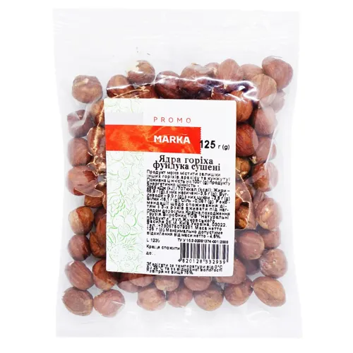 Фундук Marka Promo сушений 125г
