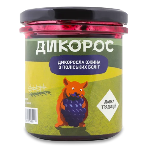 Варення З Ожини Вищого Ґатунку, С/Б 365 Г