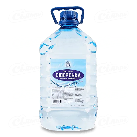 Вода питна Сіверська очищена негазована, 5л