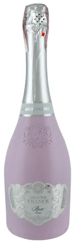 Напій винний 0.75л 10-13.5% рожевий ігристий Rose Grande France пл