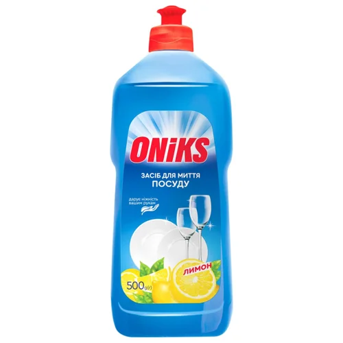 Засіб для миття посуду Oniks Лимон 500мл
