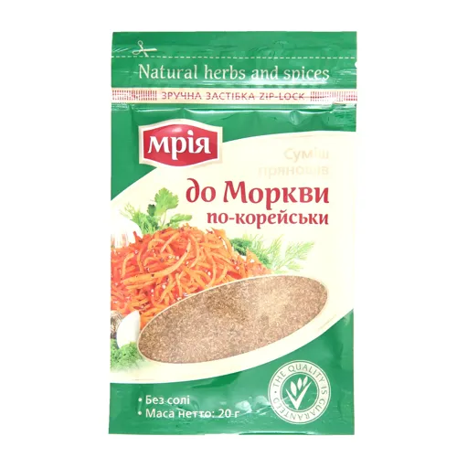 Суміш до моркви по-корейськи Мрія 20г