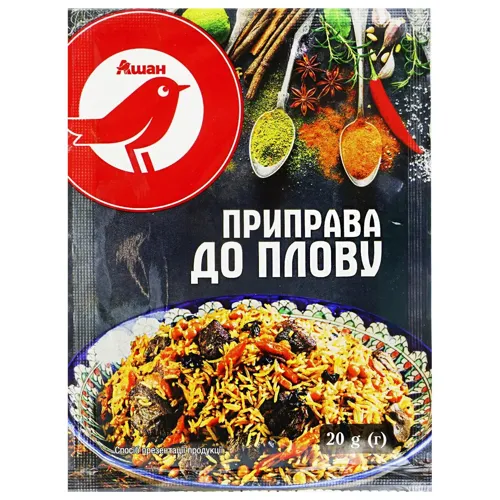 Приправа Ашан до плову 20г