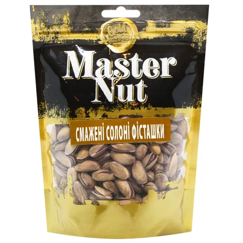 Фісташки Master Nut смажені солоні 250г