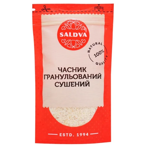 Часник Saldva гранульований сушений 32г