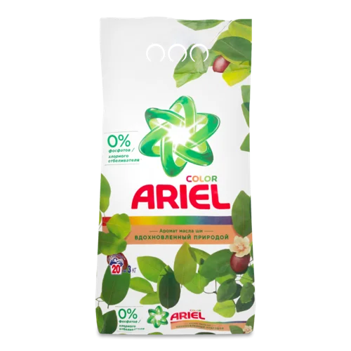 Пральний Порошок Ariel Аромат Масла Ши, 1 кг