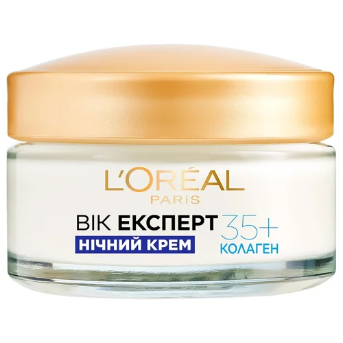 Крем для обличчя L'Oreal Paris Вік Експерт 35+ нічний 50мл