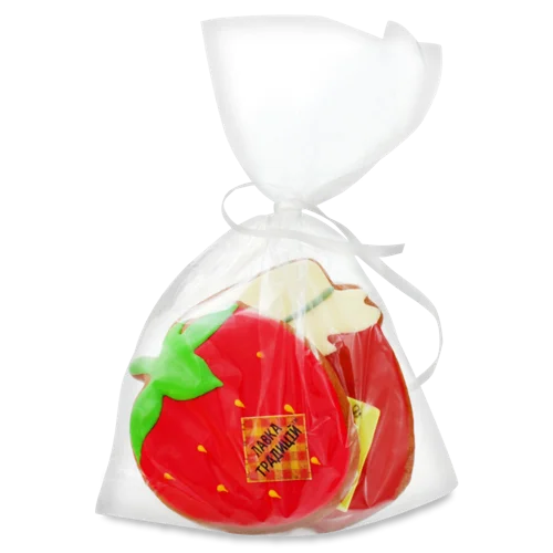 Пряники Вищого Ґатунку З Полуничним Варенням, 200г