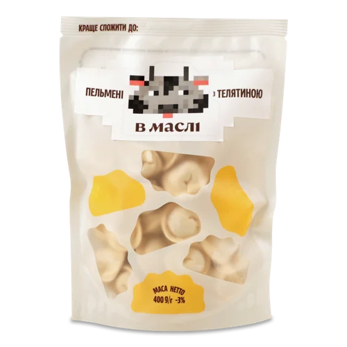 Пельмені З Телятиною В Маслі, В/ґ, 400 Г