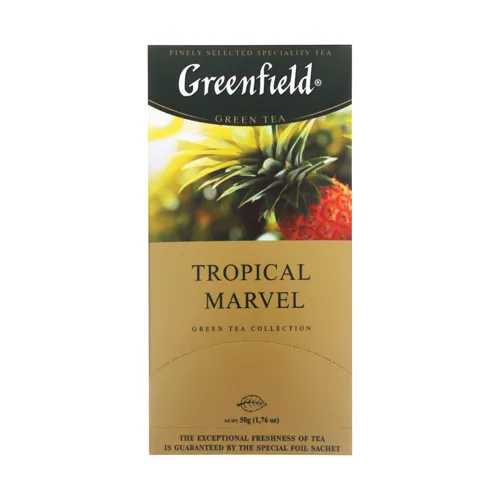 Чай зелений «Greenfield Tropical Marvel» 25шт 2г