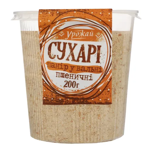 Сухарі панірувальні Урожай п/у 200г