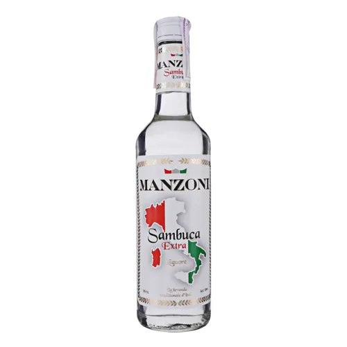 Лікер 0.7л 38% Sambuca Extra Manzoni