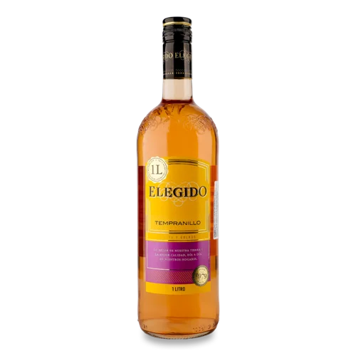 Вино Рожеве Сухе Темпранільо Elegido 1л 11% Пластикова Пляшка