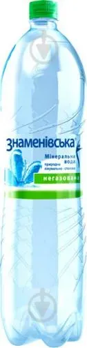Вода мінеральна Знаменівська негазована 1,5л