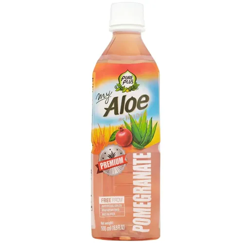 Напій Pure Plus з алое вера та гранатом 0,5л