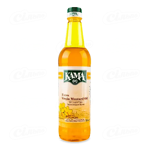 Олія Кама Extra Virgin з насіння гірчиці нерафінов, 500мл