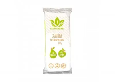 Халва соняшникова на фруктозі 60г Дружківська