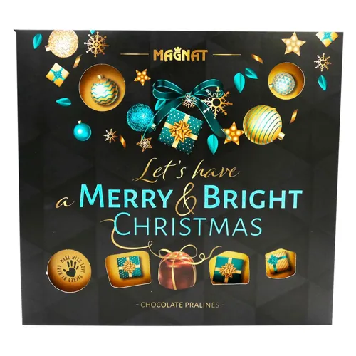 Цукерки Merry and Bright Christmas Magnat 320г