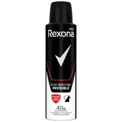 Дезодорант аерозольний Rexona Men Active Protection Invisible 150мл