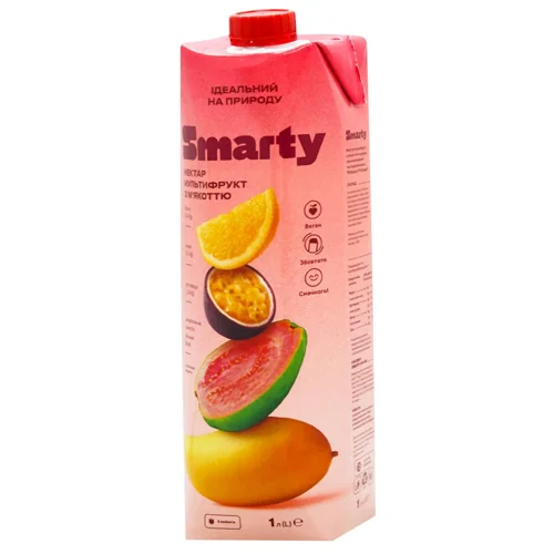 Нектар Smarty мультифрукт 1л